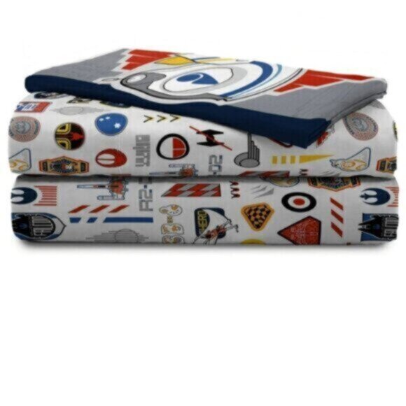 Franco STAR WARS Fly Boy 3 Piece Double Sheet Set - Picture 3 of 12